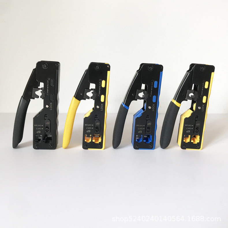 Multi-Function Network Crimping Tool for Various Cables