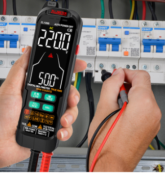 Smart Digital Multimeter with Test Probes (One Set)